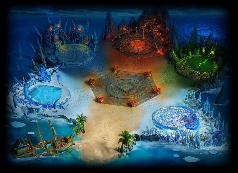 五域神坛真彩地砖超清传奇地图+工具2025111716