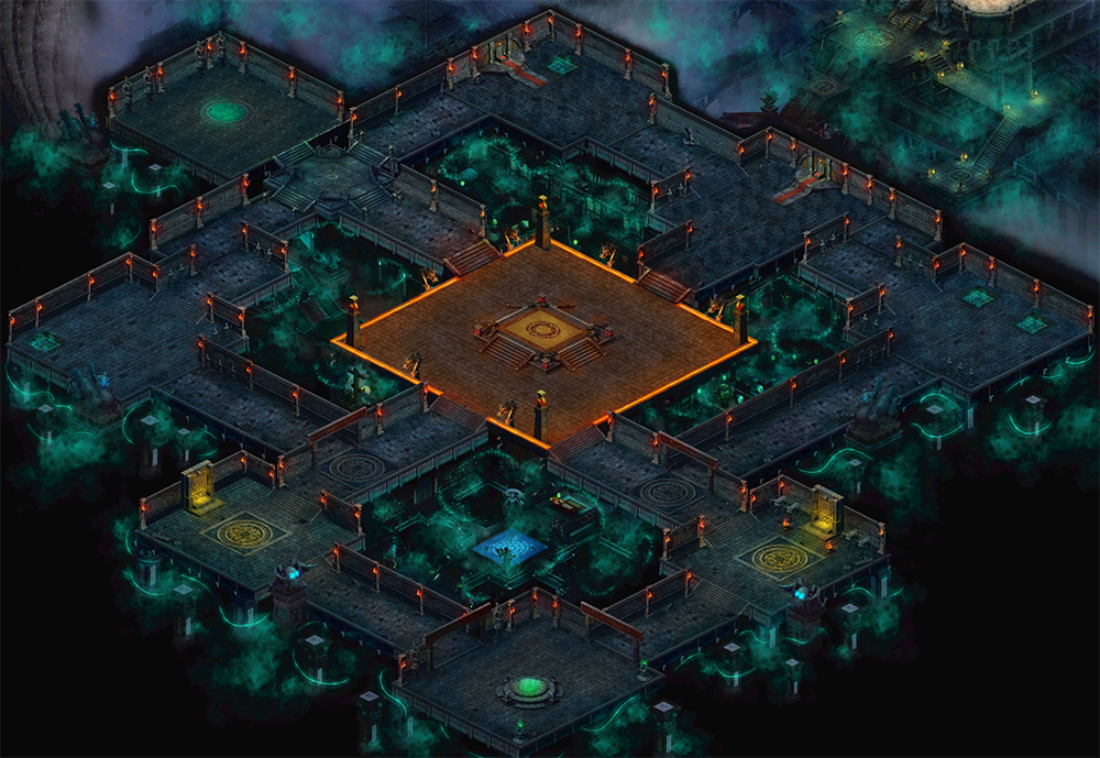 皇陵洞天真彩地砖超清传奇地图素材+工具202511197