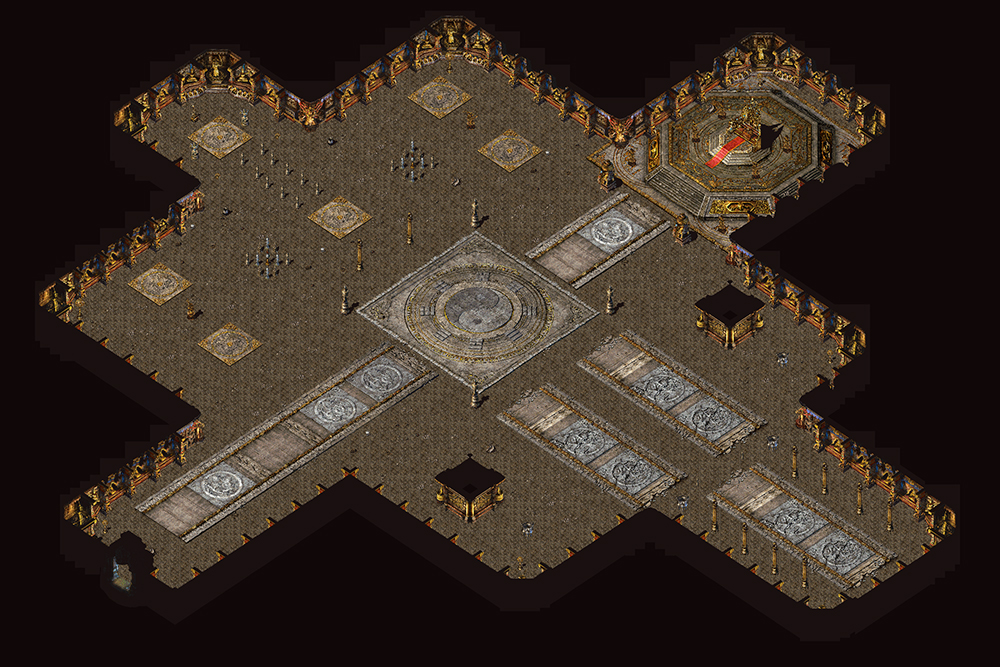 皇陵地宫大殿传奇真彩地图超清素材+工具202511215