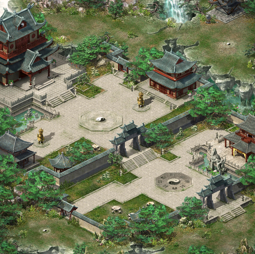 仙山道观真彩地砖超清传奇地图素材+工具202511221