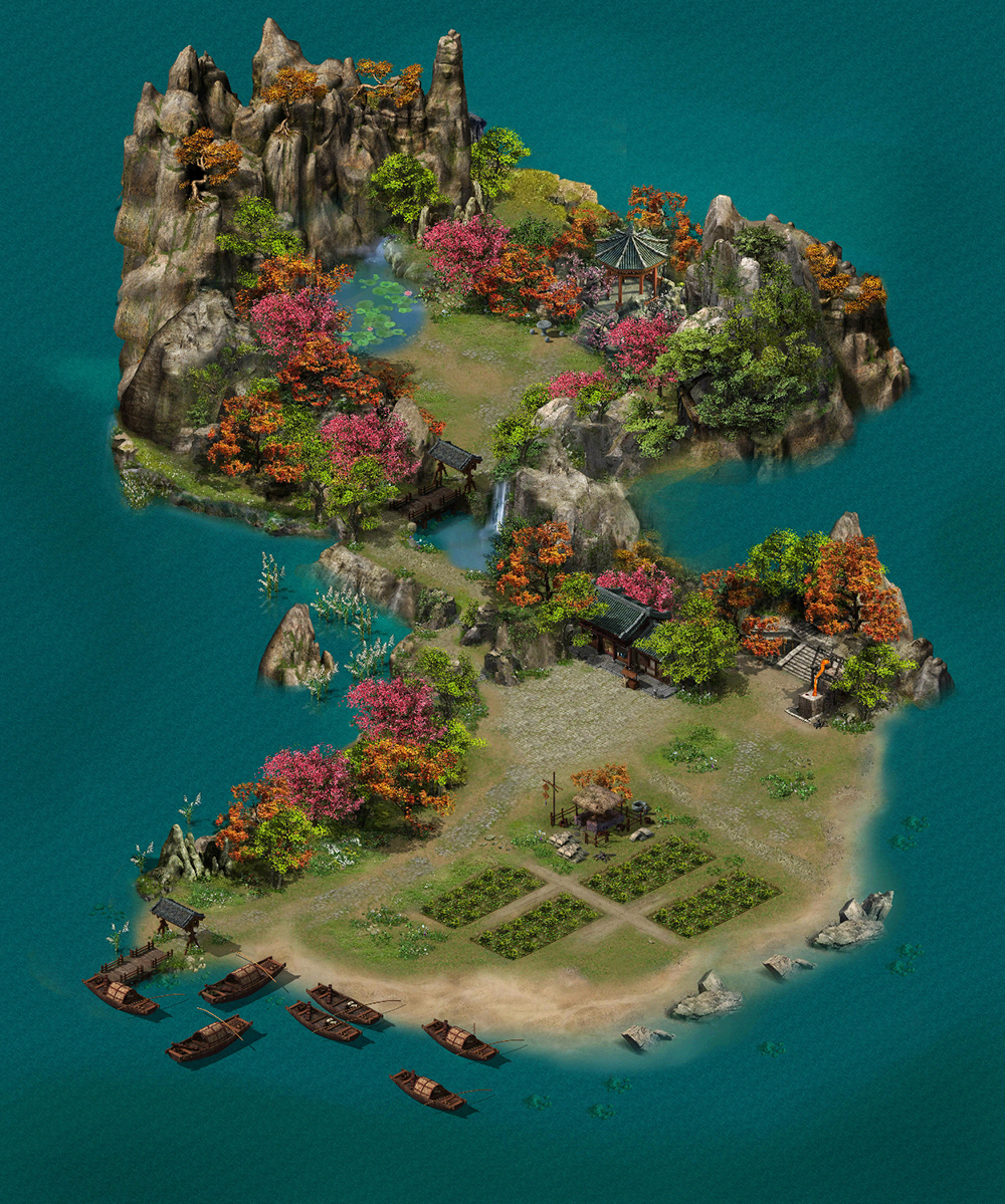 世外孤岛真彩地砖超清传递地图素材+工具202511222