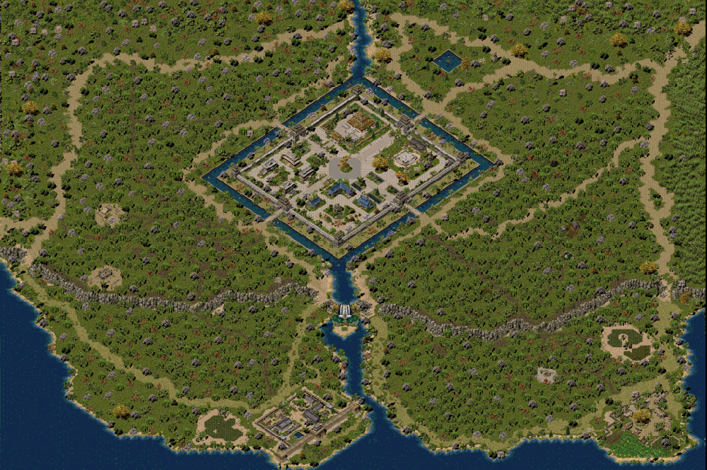 新比奇城真彩地砖超清传奇地图素材+工具202511231