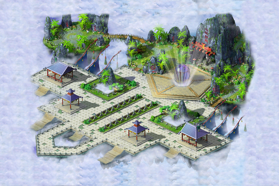 云中花果山高清真彩地砖传奇地图素材202511234