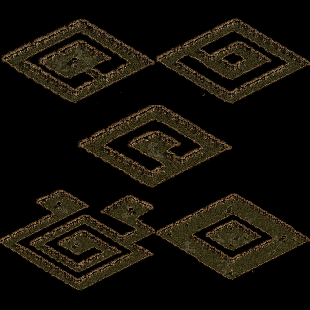 虫洞套图1-5层真彩超清传奇地图素材+工具202511244