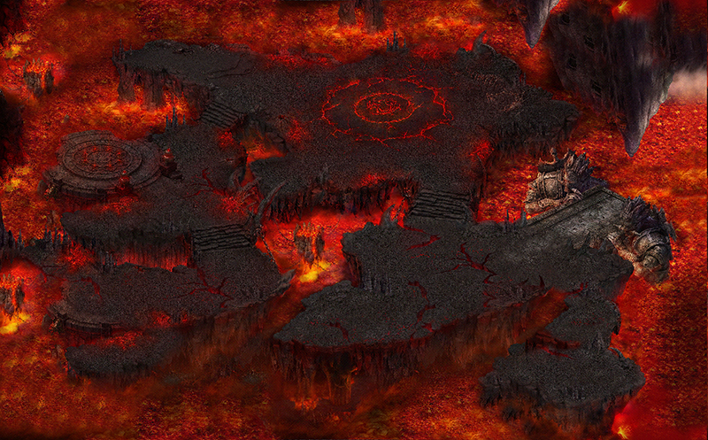 烬灭熔岩殿真彩地砖传奇超清地图素材+工具202511213