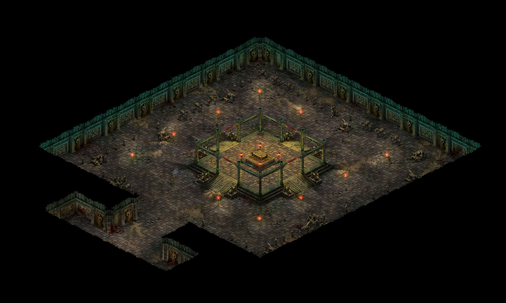 皇陵古墓大殿超清传奇地图素材真彩地砖+工具2025122232