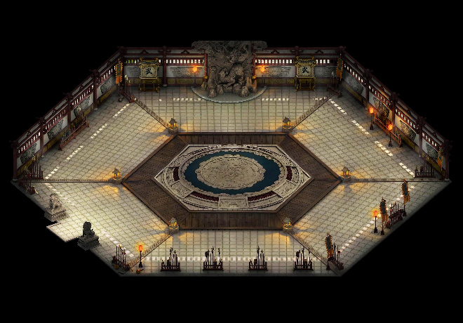 白虎堂真彩地砖超清传奇地图素材+工具202512311