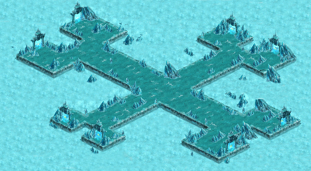 冰封秘境真彩地砖传奇超清地图素材+工具202512312