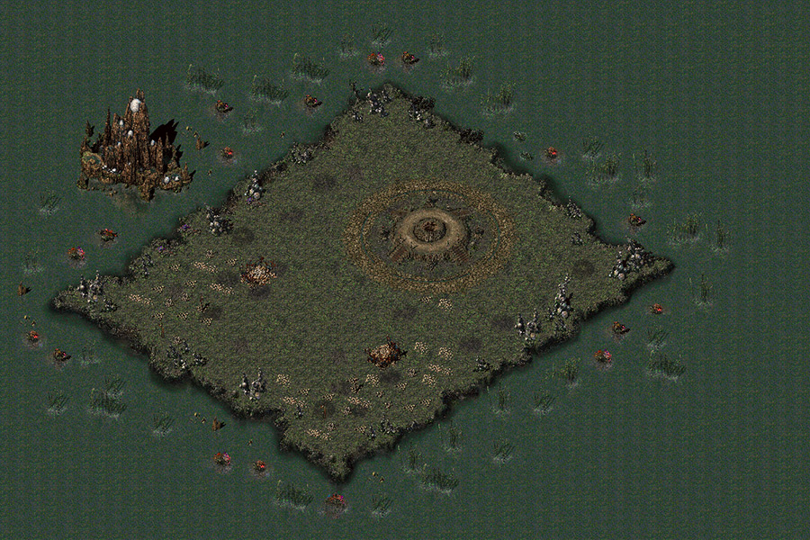 瘟疫沼泽【独立版】完美封边传奇地图真彩地砖+工具202601033